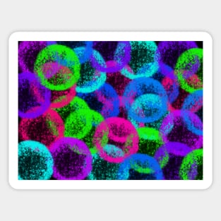 Colorful circles Sticker